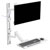 SpeaKa Professional SP-13776144 Monitor Wall Mount 17-49in White Height-Adj.