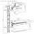 SpeaKa Professional SP-13776144 Monitor Wall Mount 17-49in White Height-Adj.