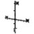 SpeaKa Professional SP-13776148 Triple Monitor Mount 17-32 Adjustable Black