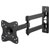 SpeaKa Professional SP-13825384 Monitor Wall Mount 10-32in Tilt Swivel Black