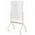 SpeaKa Professional SP-14124296 Magnetic Glass Whiteboard 907x1107mm White Grey