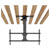 SpeaKa Professional SP-14131076 TV Ceiling Mount 43-86 Swivel Tilt Adj Height