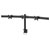 SpeaKa Professional SP-1664324 Triple Monitor Desk Mount 13-24 inch Black Swivel