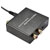 SpeaKa Professional SP-4844480 Audio Converter Toslink/Coax to RCA/Jack Black
