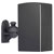 SpeaKa Professional SP-5369944 Speaker Wall Mount Tilt/Swivel Black 1 Pair