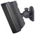 SpeaKa Professional SP-5369944 Speaker Wall Mount Tilt/Swivel Black 1 Pair