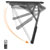 SpeaKa Professional SP-5756712 Motorized TV Ceiling Mount 23-55 Tiltable Black