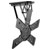 SpeaKa Professional SP-5756712 Motorized TV Ceiling Mount 23-55 Tiltable Black