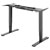 SpeaKa Professional SP-9414648 Electric Sit-Stand Desk Frame 62-128 cm Black