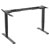 SpeaKa Professional SP-9414652 Electric Sit-Stand Desk Frame Black 620-1280mm