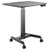 SpeaKa Professional SP-9957420 Electric Sit-Stand Desk 800x600mm 78-128cm Black