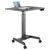 SpeaKa Professional SP-9957420 Electric Sit-Stand Desk 800x600mm 78-128cm Black
