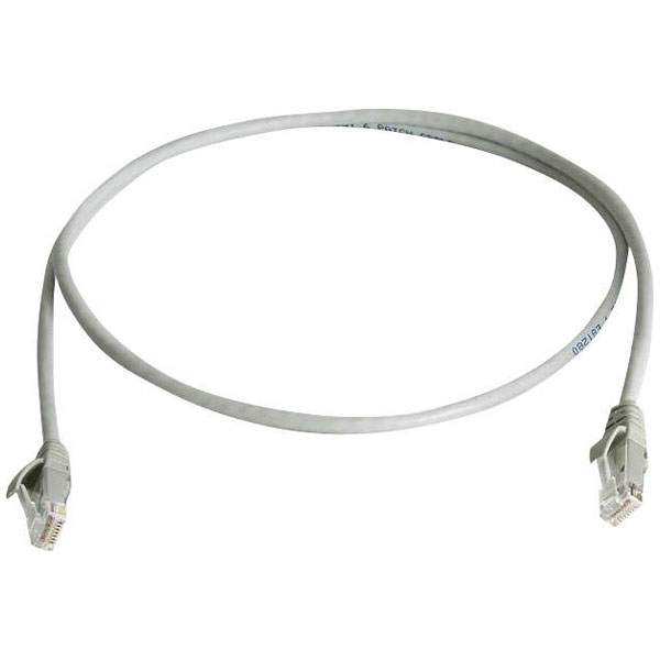 Telegartner 100008896 RJ45 Patch Cable CAT 6 U/UTP 7.5m Grey LSZH ...