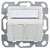 Telegartner 100021417 Network Outlet Flush Mount Insert Unequipped 2-Port White