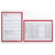 Ultradex 889005 Ad frame (magnetic) Red (W x H) 225mm x 312mm A4