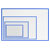 Ultradex 889007 Ad frame (magnetic) Blue (W x H) 225mm x 312mm A4