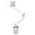 Vogel's 7141381 MOMO 4138 Monitor Desk Mount 10-43 White 10kg Tilt Swivel Rotat