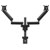 Vogel's 7142370 MOMO 4237 Dual Monitor Desk Mount 10-34 Motion Plus Black