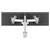 Vogel's 7142371 MOMO 4237 Dual Monitor Arm Motion Plus for 10-34 inch, White