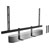 Vogel's 8153550 Sound 3550 Soundbar bracket, black, 1/pk