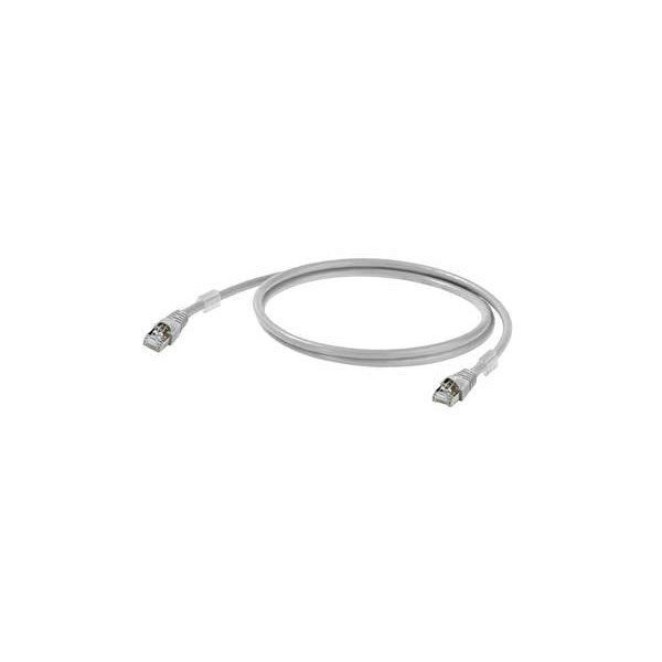 Weidmuller 1165940040 RJ45 Patch Cable Cat 6A S/FTP 4m Grey LSZH U...