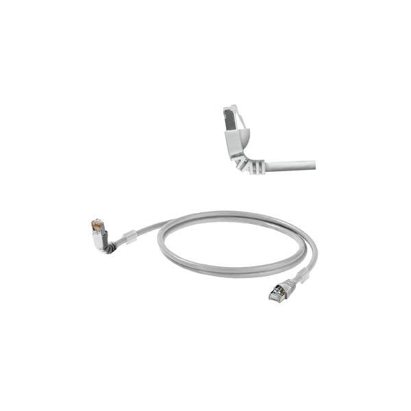 Weidmuller 1248280030 RJ45 Patch Cable Cat 6A S/FTP 90 Degree Angl...