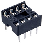 TruConnect 8 Pin DIL Socket 7.62mm No Central Support (Tube of 60)