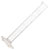 Rapid ECH0354B Cylinder Measuring Graduated-Hexagonal, Cap. 25ml, Polypropylene