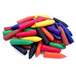 Major Brushes Z1030 Wax Chubby Crayons Pack 40 in 8 colours