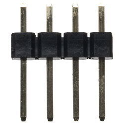 TruConnect 4 W Single Row PCB Header Plug