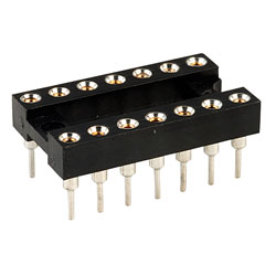TruConnect 14 Pin 0.3in Turned Pin Socket