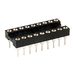 TruConnect 18 Pin 0.3in Turned Pin Socket