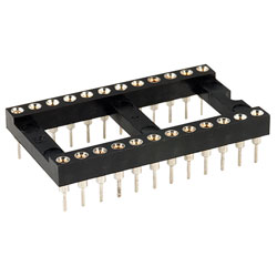 TruConnect 24 Pin 0.6in Turned Pin Socket