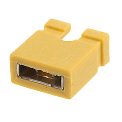 TruConnect Open Yellow 2.54mm Jumper Link