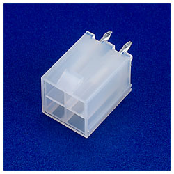 Molex 39-28-1043 4W Mini-fit Vertical Header