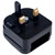 Power Connections ECP-BK-R-5A European Converter Plug - Black 5A