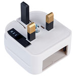 Power Connections ECP-WH-R-5A European Converter Plug - White 5A