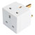 Mercury 429.817UK 2-Way UK Mains Adaptor