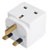 Mercury 429.817UK 2-Way UK Mains Adaptor