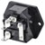TruComponents 230398 IEC connector C14 Plug, vertical: Pins: 3 10 A