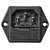 TruComponents 230398 IEC connector C14 Plug, vertical: Pins: 3 10 A