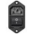 TruComponents 230400 IEC connector C14 Plug, vertical: Pins: 3 10 A