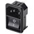 TruComponents 230401 IEC connector C14 Plug, vertical: Pins: 3 10 A