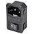 TruComponents 230410 IEC connector C14 Plug, vertical: Pins: 3 10 A