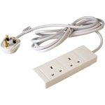 Mercury 429.767UK 2 Gang 13A Mains Extension Lead 3.0m