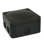Wiska 61779 Junction Box 110x110x66mm Black IP66/67