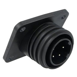 900 BUCC FLANGE MOUNTING CONN 7P MALE