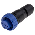 Bulgin PX0410/10S/6065 10 Pole Socket Micro Buccaneer 400 Series