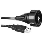 Bulgin PX0840/B/5M00 USB BUCCANEER B-A TYPE 5 METRES