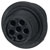 Bulgin PX0412/06S 6 Pole Chass Socket Micro Buccaneer